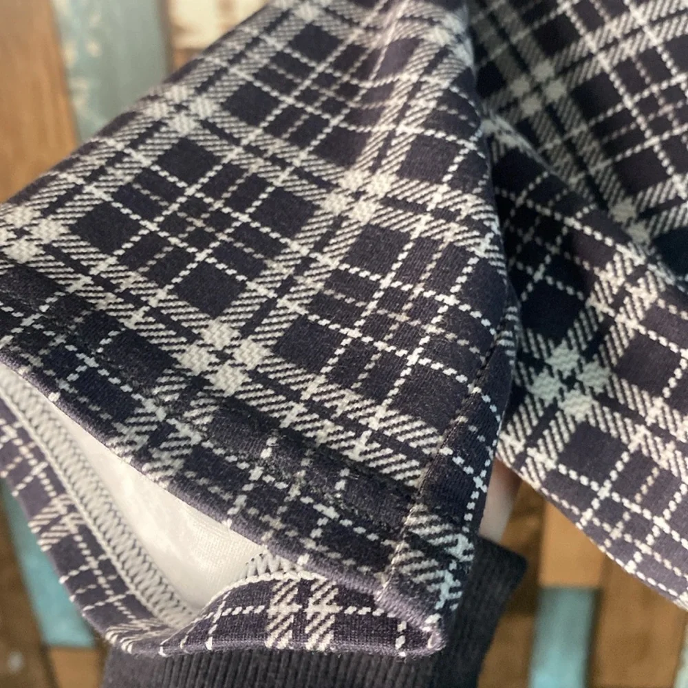 Seven7 pull on Pinterest stretchy plaid pants - Picture 16 of 16